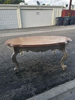 French Provincial Wood Coffee Table