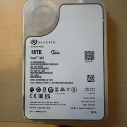 18TB Seagate exos 18TB