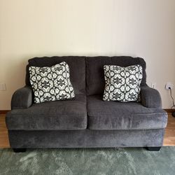 Grey Loveseat Couch