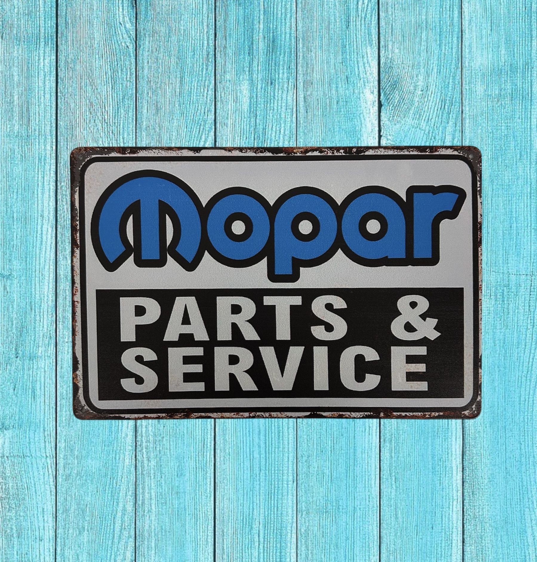 Mopar Vintage Style Antique Collectible Tin Metal Sign Wall Decor