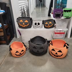Assorted Halloween Baskets