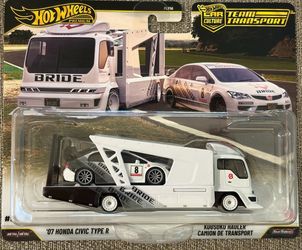 Hot Wheels Team Transport '07 Honda Civic Type R & Kousoku Hauler