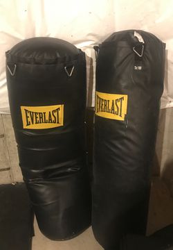 Everlast punching bags