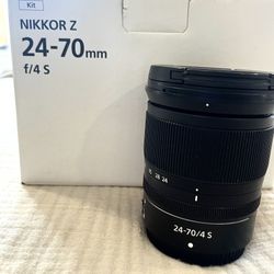 NIKKOR Z 24-70mm F4  Lens 