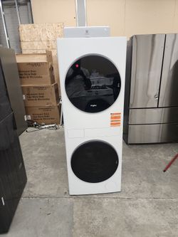 New Whirlpool Front Loader 24" Stackable
