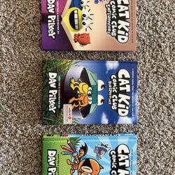 📚 Cat Kid Comic Club Book Set (3 Books) – Good Condition! 📚