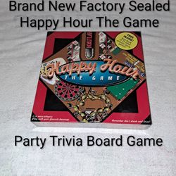 Brand New Factory Sealed Happy Hour The Game Party Trivia Board Game