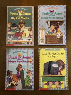 Junie B Jones 4 books set