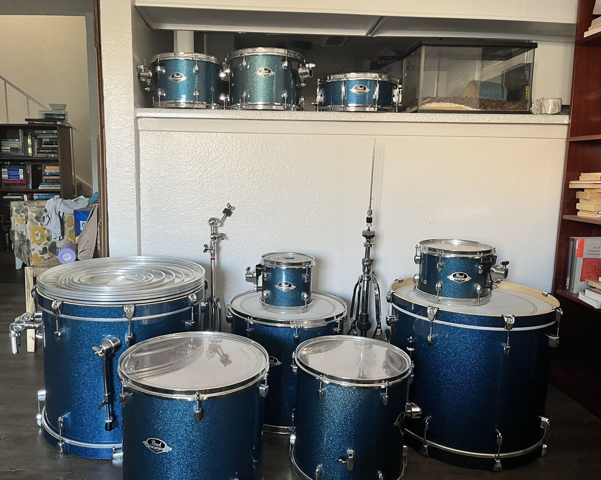 Pearl Export 10 Piece Drum Set