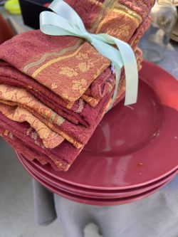 Fall Plates And Napkins