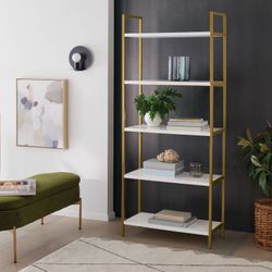 72" Loring 5 Shelf Ladder Bookshelf - Threshold