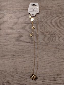 Stainless Steel Chain with Charm