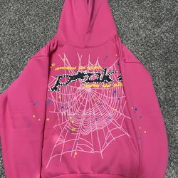 Spider Hoodie Pink