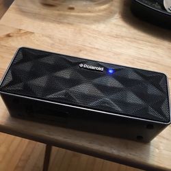 black bluetooth speaker