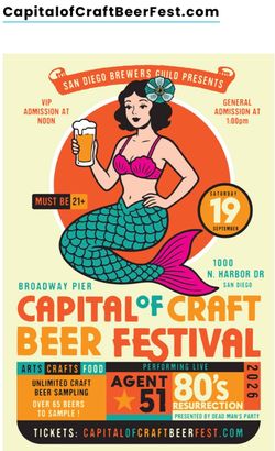 2 tickets capital of craft beer festival
