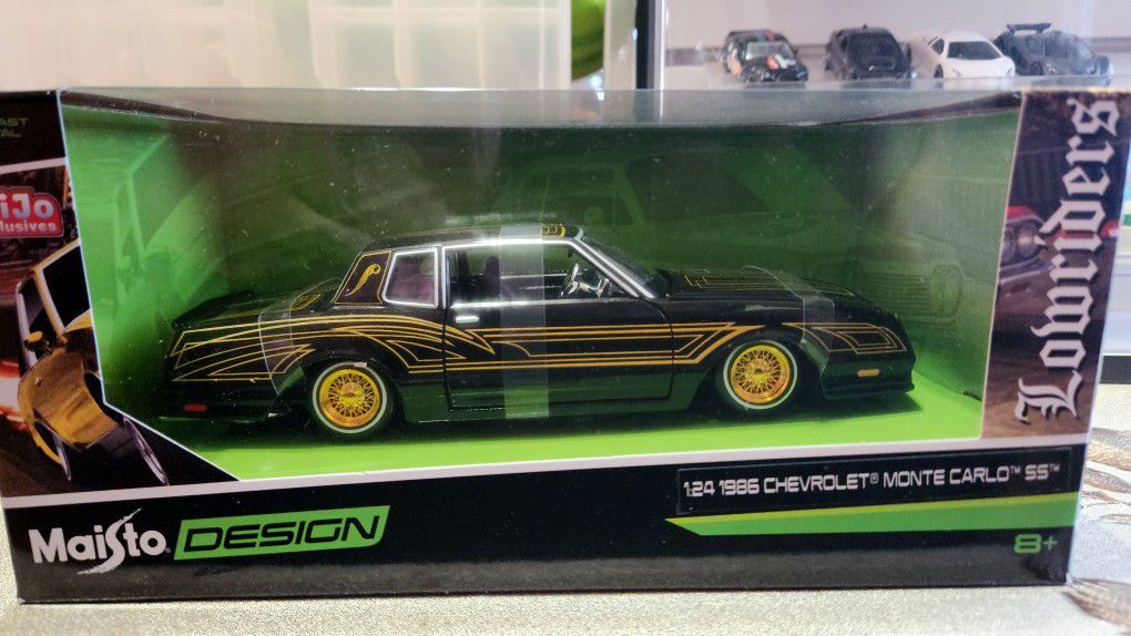 Low Rider '86 Chevy Monte Carlo SS Scale 1/24