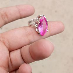 Pink Sapphire Ring