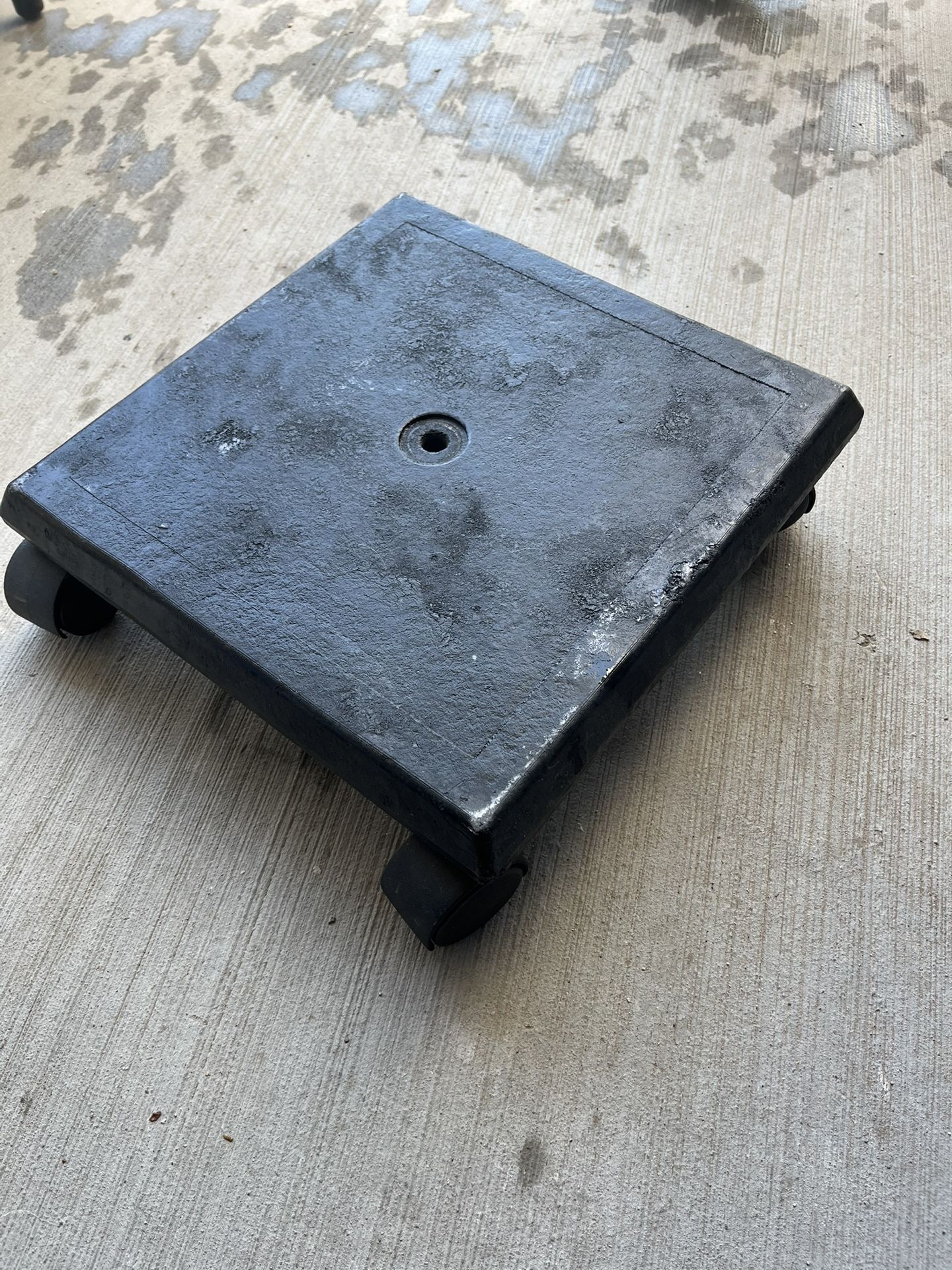 Heavy Rolling Flower Pot Square