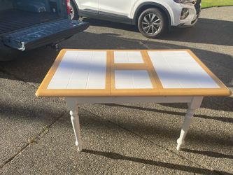 Expandable Tile Top Dining Table + 3 Chairs