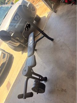Bench press set
