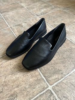 Vionic Black Leather Loafers