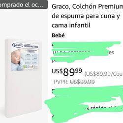 Cuna Graco 80 Dólares Colchón 30 Dólares 