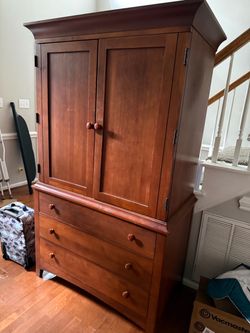 Kincaid Solid Wood Armoire