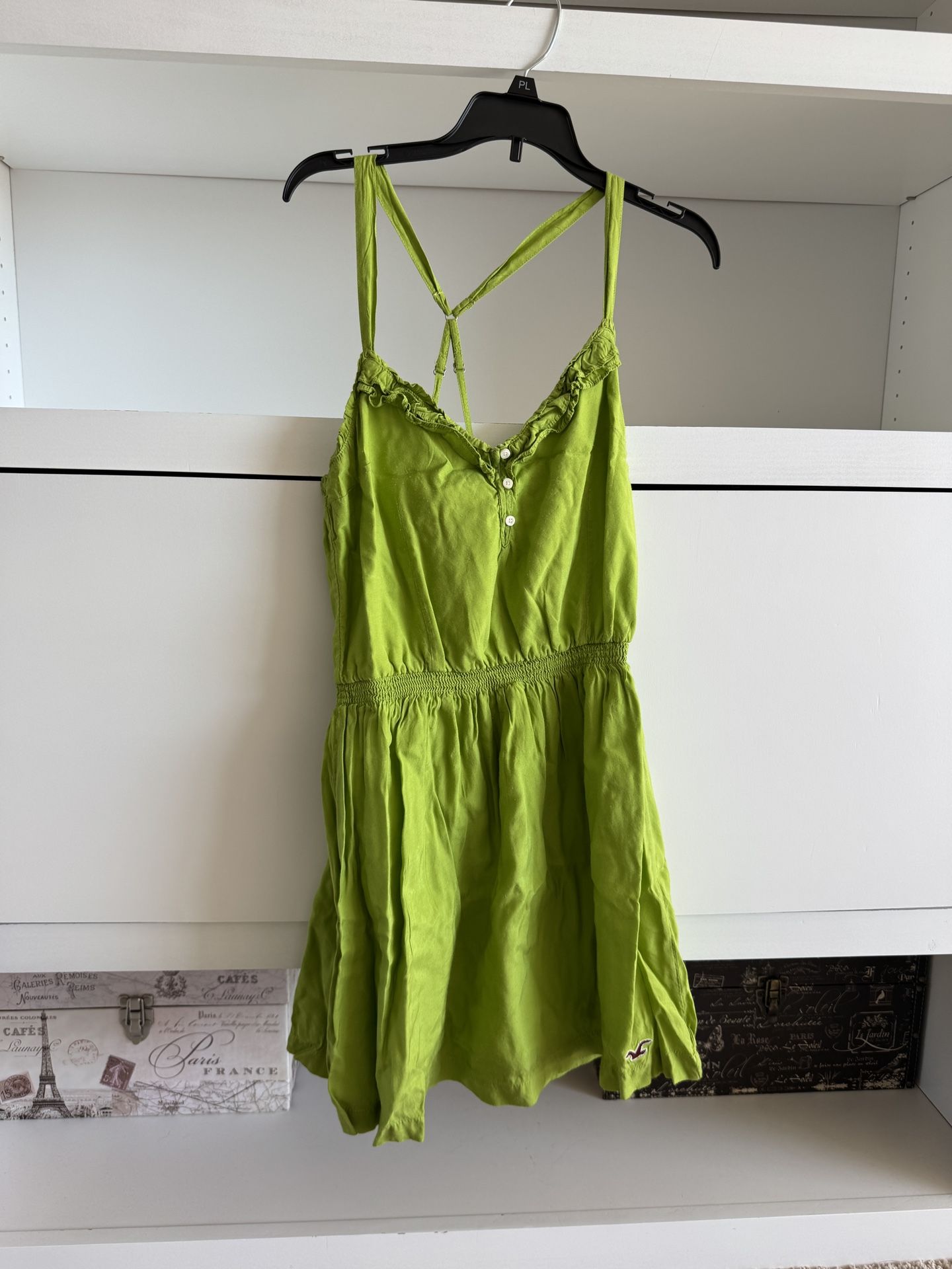 Hollister Orange Bettys Mini Sundress - Size M