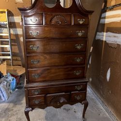 Tall Antique Dresser