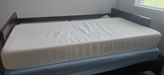 Colchon memory foam twin
