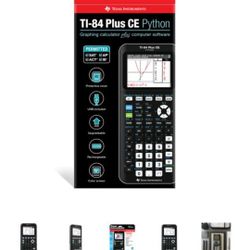 
TI-84 Plus CE Python Graphing Calculator