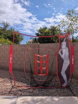 Baseball practice net