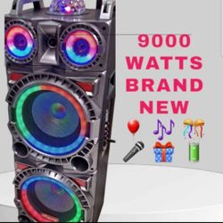 BLUETOOTH PORTABLE PARTY KARAOKE SPEAKER 