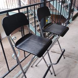 Tall Foldable Chairs Or High Top Table Chairs