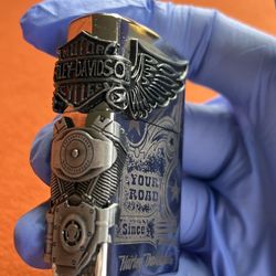 Silver Harley Davidson Lighter Brand New