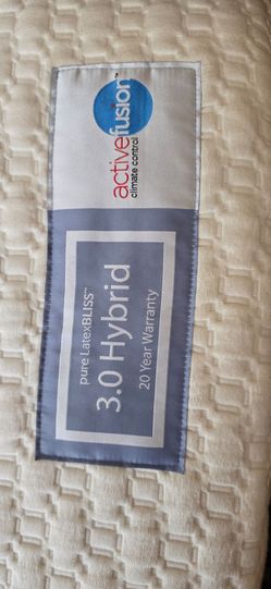 Pure Latex BLISS 3.0  Hybrid King size Mattress