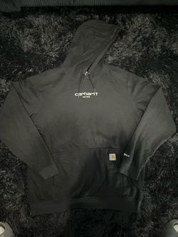 Carhartt Black Hoodie – Size Large