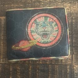 Vintage Gucci Wallet With Patches