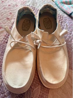 Hey Dudes White W-9 New