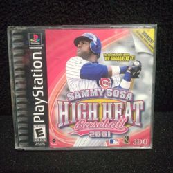 Sammy Sosa High Heat Baseball 2001 PlayStation 1
