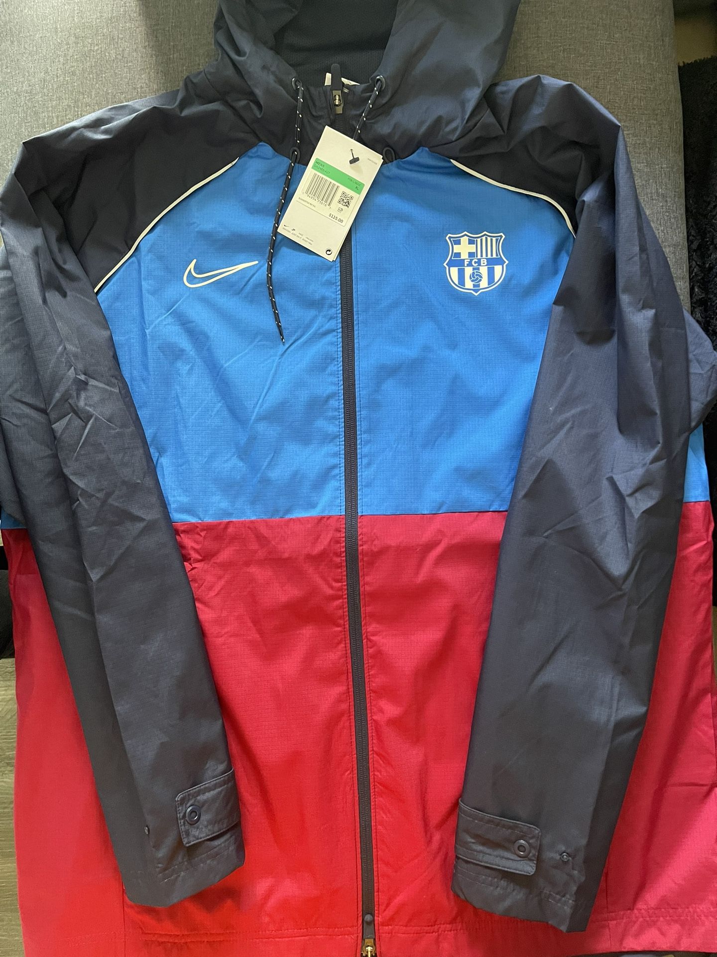 Nike Men's FC Barcelona Soccer Jacket 
