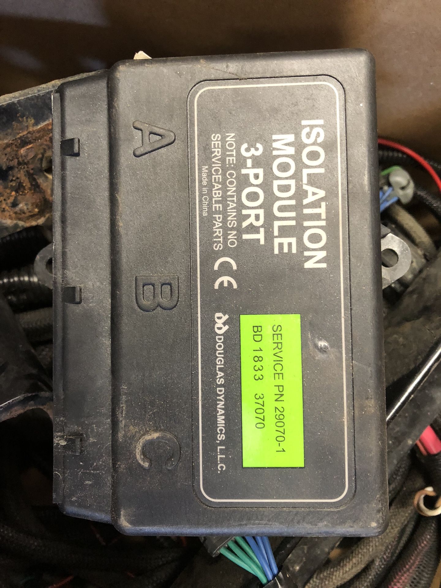 2019 Ford F350 Fisher MM2 FleetFlex Push Plates /Wiring Harness/Joystick Controller