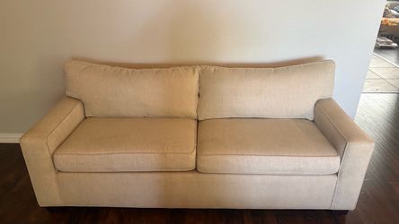 Light beige sofa
