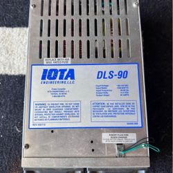 iota Engineering DLS-90 battery charger