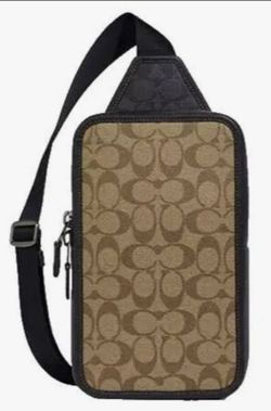 Men's coach cross body bag
