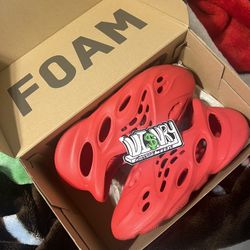 Yeezy Foam Runner Vermillion Size 10