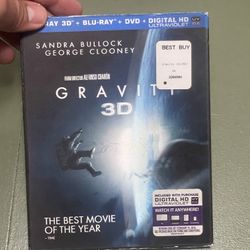 Gravity 3D (Multi-format) Blu-Ray