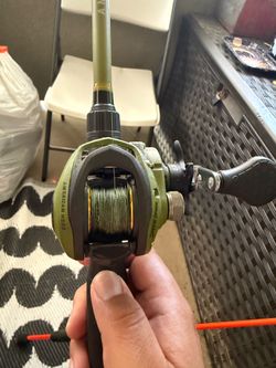 Lew’s American Hero OD baitcasting combo.