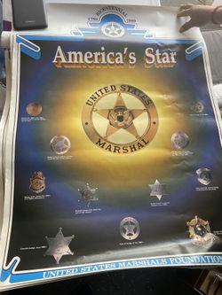 America’s Star Bicentennial United States Marshals Poster