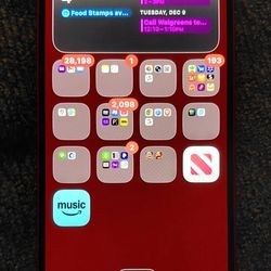 Apple iPhone 14 Plus 128GB Unlocked (Red). Great Condition!